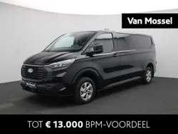 Zwart Nieuw 2024 Ford Transit Custom Limited Van | € 39.845 (Super prijs)