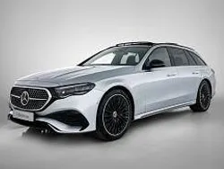Licht hightechzilver metallic Nieuw 2025 Mercedes 300 Sport Edition Stationwagen | € 87.042 (Eerlijke prijs)