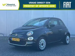 Zwart, metallic lak Gebruikt 2018 Fiat 500 Lounge Hatchback | € 9.920 (Eerlijke prijs)