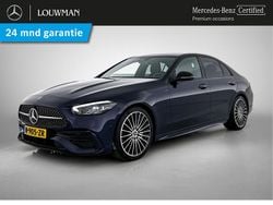 Blauw Gebruikt 2022 Mercedes C180 AMG line Sedan | € 38.950 (Goede deal)