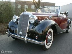 Rood Gebruikt 1950 Mercedes 170 Cabriolet | € 99.500