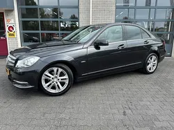 Zwart Gebruikt 2012 Mercedes C180 Business Sedan | € 11.850 (Eerlijke prijs)