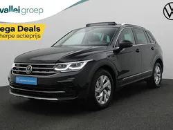 Zwart Gebruikt 2021 VW Tiguan Elegance SUV | € 33.900 (Eerlijke prijs)
