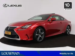 Rood Gebruikt 2018 Lexus RC300h Luxury Line Coupé | € 32.950 (Super prijs)