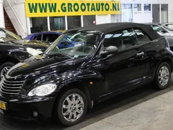 Zwart, metallic lak Gebruikt 2007 Chrysler PT Cruiser Touring Cabriolet | € 1.444 (Super prijs)