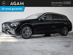 Zwart Gebruikt 2024 Mercedes C300 AMG Line Premium Stationwagen | € 49.950 (Duur)