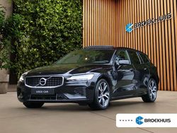 Zwart Gebruikt 2019 Volvo V60 R-Design Stationwagen | € 33.900 (Duur)
