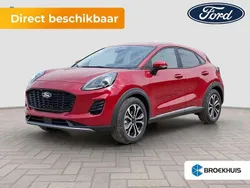 Zwart, metallic lak Nieuw 2025 Ford Puma Titanium SUV | € 32.680 (Goede deal)