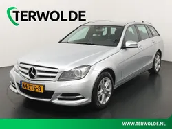 Grijs Gebruikt 2013 Mercedes C180 Avantgarde Stationwagen | € 11.900 (Iets duurder)