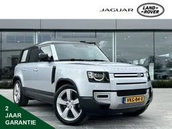 Hakuba silver (licht grijs metallic)zwart Gebruikt 2021 Land Rover Defender HSE SUV | € 77.138