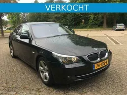 Zwart Gebruikt 2008 BMW 525 Sedan | € 6.999 (Iets duurder)