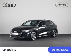 Zwart Gebruikt 2024 Audi A3 Sportback S-Line Hatchback | € 41.849 (Duur)