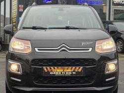 Zwart Gebruikt 2013 Citroën C3 Picasso Exclusive MPV | € 9.499