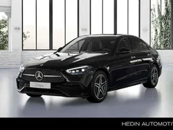 Zwart Nieuw 2025 Mercedes C300e AMG line Sedan | € 71.340 (Duur)