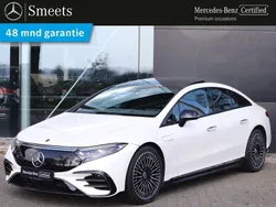 Wit, metallic lak Gebruikt 2022 Mercedes EQS450+ AMG line Hatchback | € 59.945 (Super prijs)