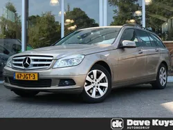 Beige, metallic lak Gebruikt 2009 Mercedes C180 Business Stationwagen | € 9.950 (Eerlijke prijs)