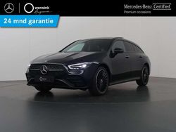 Zwart Gebruikt 2025 Mercedes CLA250e Shooting Brake AMG line Stationwagen | € 43.350 (Iets duurder)
