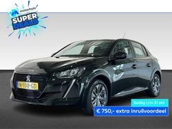 Zwart, metallic lak Gebruikt 2021 Peugeot e-208 Active Hatchback | € 14.925 (Goede deal)