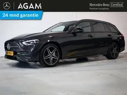 Grijs, metallic lak Gebruikt 2025 Mercedes C300e AMG line Stationwagen | € 56.950 (Eerlijke prijs)