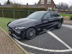 Zwart, metallic lak Gebruikt 2022 Mercedes C180 AMG line Sedan | € 52.500 (Duur)