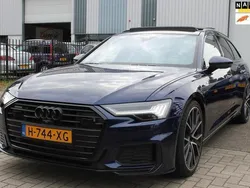 Blauw, metallic lak Gebruikt 2019 Audi A6 Design Stationwagen | € 56.700 (Duur)