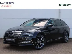 Zwart Gebruikt 2021 Skoda Superb LAURIN & KLEMENT Stationwagen | € 26.950 (Eerlijke prijs)