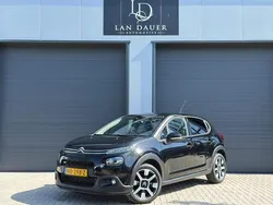 Zwart Gebruikt 2017 Citroën C3 PureTech Hatchback | € 7.950 (Eerlijke prijs)