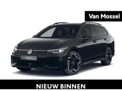 Zwart Nieuw 2025 VW Golf VIII R-line Edition Stationwagen | € 47.400 (Duur)
