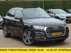 Blauw, metallic lak Gebruikt 2017 Audi Q5 S-Line SUV | € 31.750 (Iets duurder)