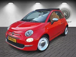 Rood Gebruikt 2017 Fiat 500C Lounge Cabriolet | € 10.745 (Eerlijke prijs)