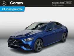 Blauw Gebruikt 2023 Mercedes C300e AMG line Sedan | € 49.950 (Iets duurder)