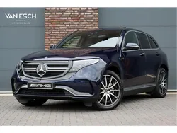 Blauw Gebruikt 2021 Mercedes EQC400 AMG line SUV | € 55.000