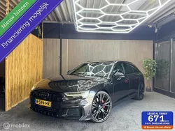 Zwart Gebruikt 2018 Audi A6 Sport Stationwagen | € 41.900