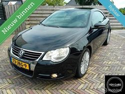 Zwart Gebruikt 2009 VW Eos Highline Cabriolet | € 2.999 (Goede deal)