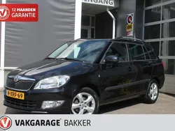 Zwart Gebruikt 2013 Skoda Fabia Ambition Stationwagen | € 6.950 (Duur)