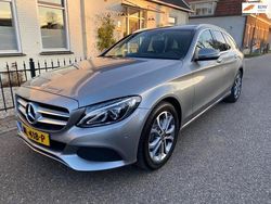Grijs Gebruikt 2015 Mercedes C180 Prestige Stationwagen | € 18.950 (Duur)
