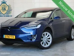 Blauw Gebruikt 2019 Tesla Model X Long Range SUV | € 55.200