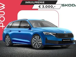 Blauw, metallic lak Nieuw 2024 Skoda Octavia Business Line Stationwagen | € 43.950 (Eerlijke prijs)