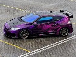 Paars Gebruikt 2011 Honda CR-Z Sport Coupé | € 10.000