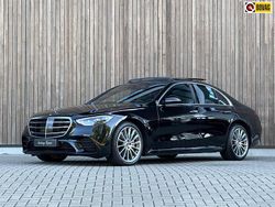 Zwart Gebruikt 2022 Mercedes S580 AMG line Sedan | € 89.900 (Super prijs)