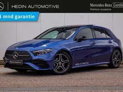 Blauw Gebruikt 2024 Mercedes A180 AMG line Hatchback | € 37.450 (Duur)