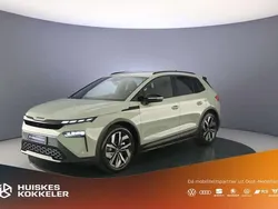 Groen, metallic lak Nieuw 2025 Skoda Elroq SportLine SUV | € 52.490 (Duur)