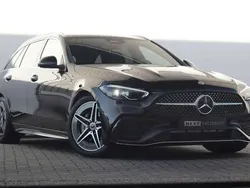 Zwart Gebruikt 2021 Mercedes C200 AMG line Stationwagen | € 39.500 (Eerlijke prijs)