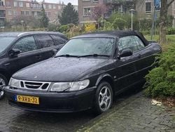 Zwart Gebruikt 2000 Saab 9-3 Cabriolet Cabriolet | € 750
