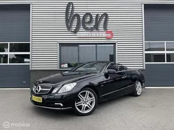 Zwart Gebruikt 2010 Mercedes E200 Elegance Cabriolet | € 13.950 (Eerlijke prijs)