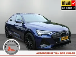 Blauw Gebruikt 2020 Audi e-tron Sportback SUV | € 39.450 (Eerlijke prijs)