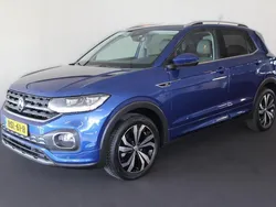 Blauw Gebruikt 2021 VW T-Cross R-line SUV | € 24.900 (Iets duurder)