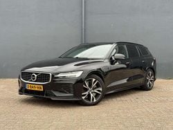 Zwart Gebruikt 2020 Volvo V60 R-Design Stationwagen | € 28.700 (Super prijs)