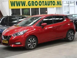Rood, metallic lak Gebruikt 2018 Nissan Micra N-Connecta Hatchback | € 8.944 (Goede deal)