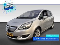 Grijs Gebruikt 2015 Opel Meriva Cosmo MPV | € 8.965 (Goede deal)